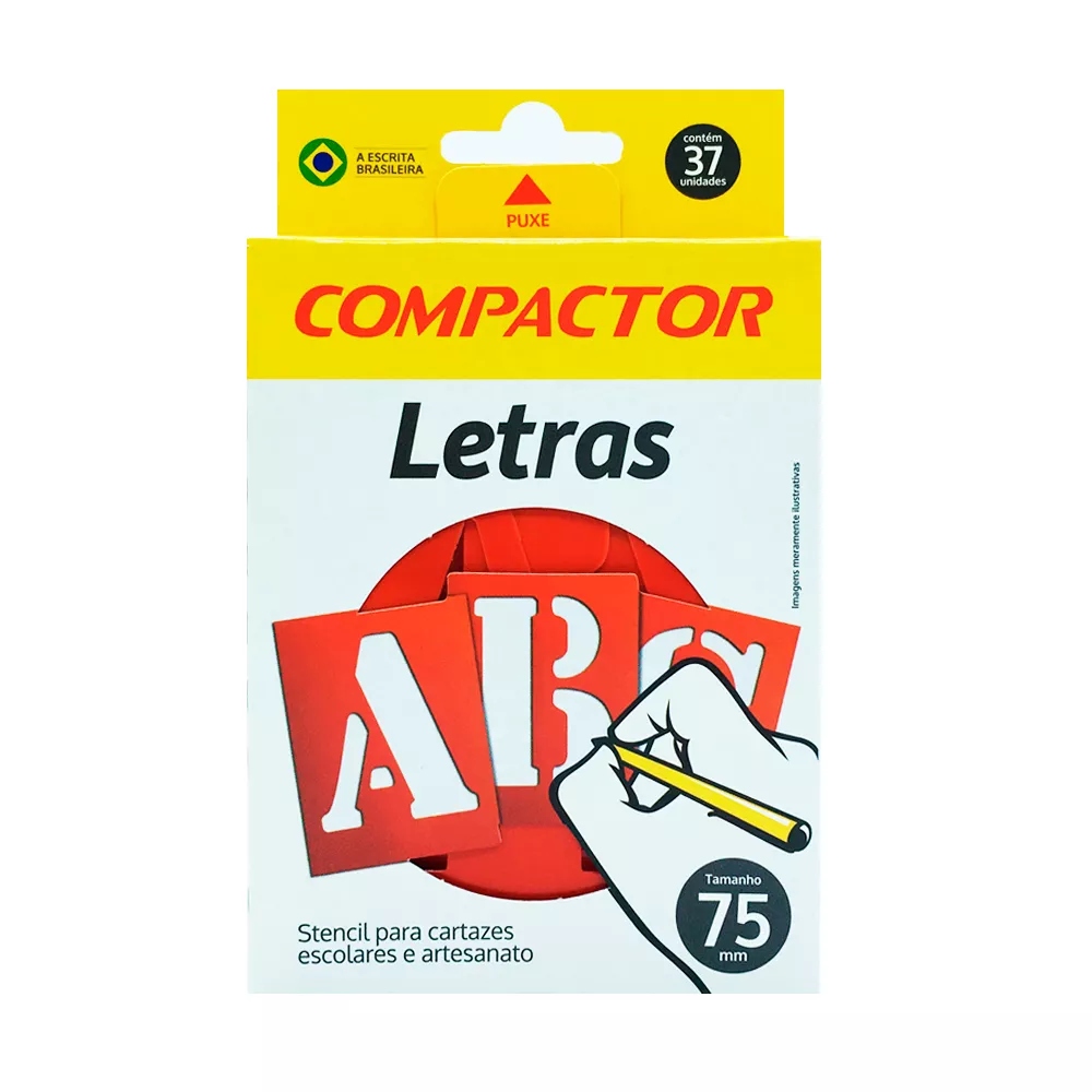 Jogo De Letras - 75mm Jogo De Letras - 75mm