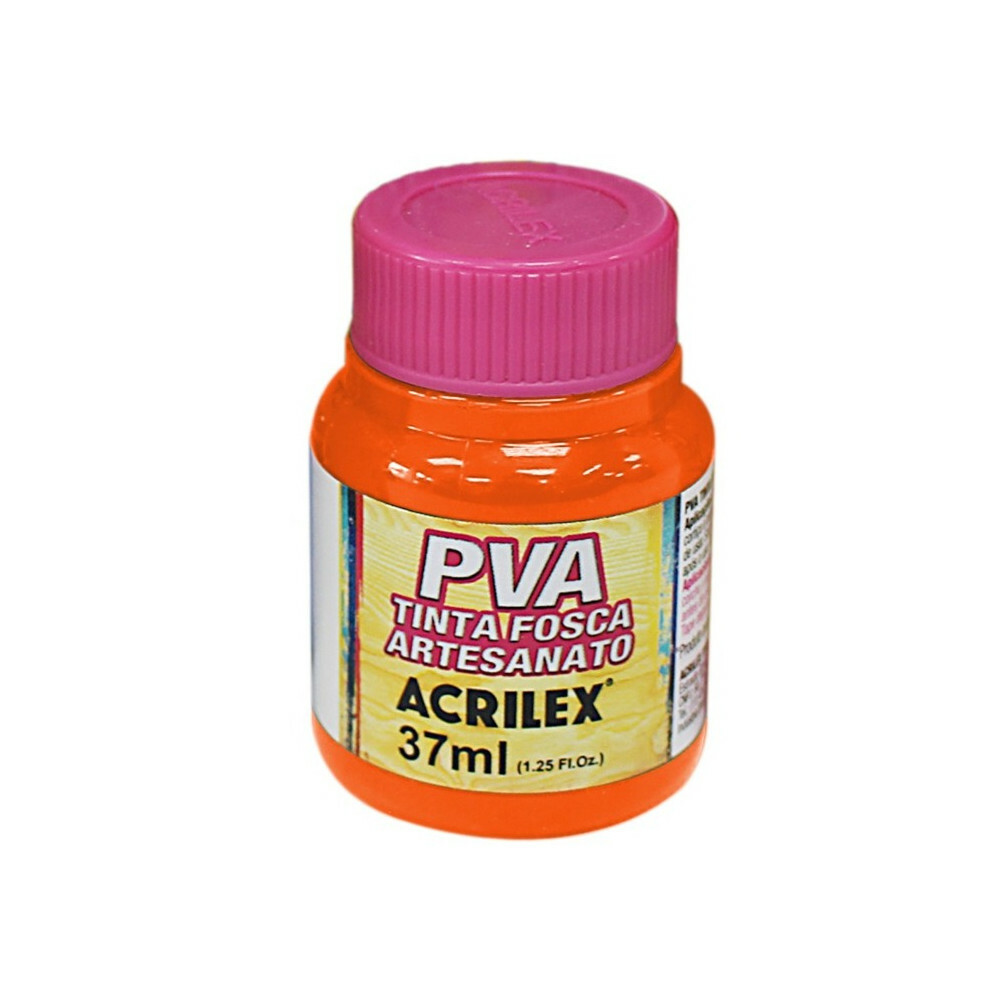 Tinta Fosca Pva 37ml - Laranja Tinta Fosca Pva 37ml - Laranja