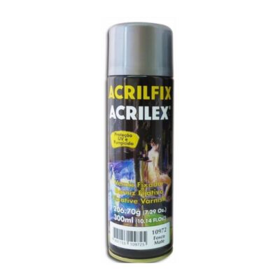 Verniz  spray Fixador 300ml - Fosco