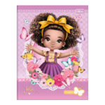 Caderno Brochura Costurado Sem Mola De Caligrafia 40 Folhas Jolie - Estampas Diversas