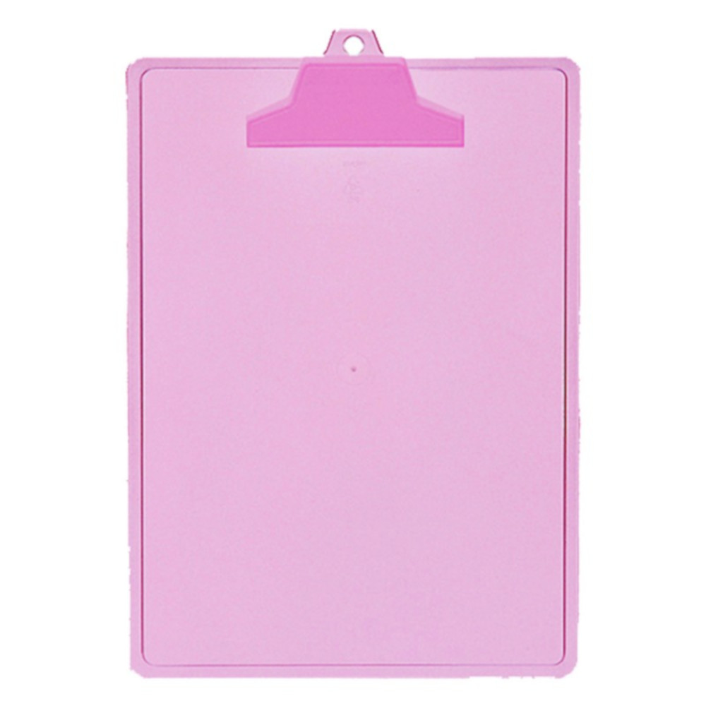 Prancheta Fibra A4 Pop Com Prendedor PlÁstico - Rosa Prancheta Fibra A4 Pop Com Prendedor PlÁstico - Rosa