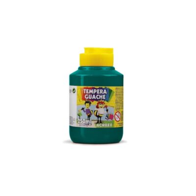 Tinta Guache 250ml - Verde Bandeira
