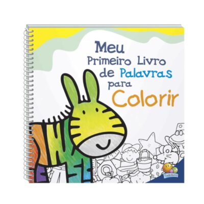 Meu Primeiro Livro De Palavras - Para Colorir