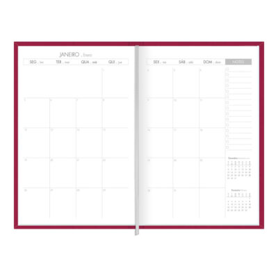 Planner Costurado M5 Executivo Lume 2026 – Cores Sortidas