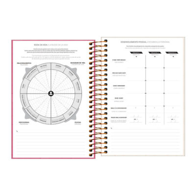 Agenda Espiral M5 Spot 2026 – Cores Sortidas