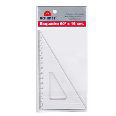 Esquadro 30 X 60 Graus - 16cm Esquadro 30 X 60 Graus - 16cm