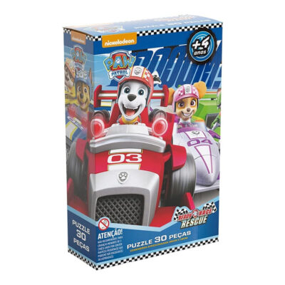 Quebra-Cabeça Com 30 Peças - Patrulha Canina Quebra-Cabeça Com 30 Peças - Patrulha Canina