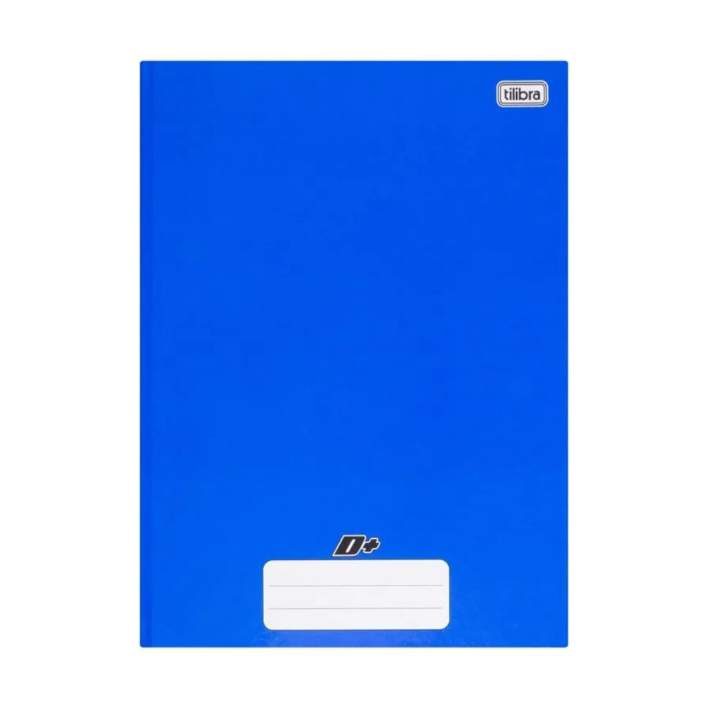 Caderno Brochura Costurado Sem Mola Universitário Grande Capa Dura 96 Folhas D+ : Azul Caderno Brochura Costurado Sem Mola Universitário Grande Capa Dura 96 Folhas D+ : Azul