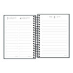 Agenda Espiral M4 Pepper 2026 - Preta