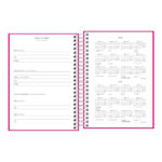 Agenda Espiral M4 Pepper 2026 - Rosa