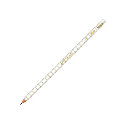 LÁpis Preto Sextavado N2 C/Borracha West Village Dourado