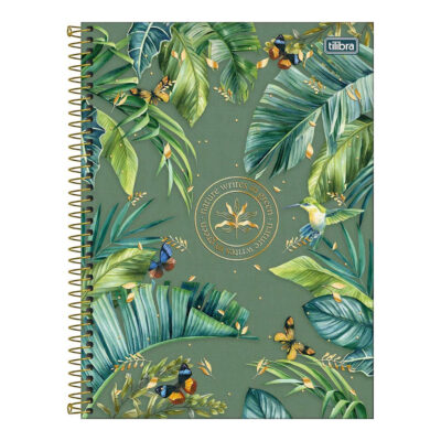 Caderno Espiral Universitário Grande Capa Dura 80 Folhas Naturalis - Estamos Sortidas