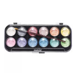 Aquarela Metálica Artist Com 12 Cores + 1 Pincel