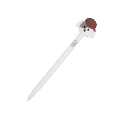 Caneta Gel Retrátil 0.5mm Doguinho - Cores Diversas