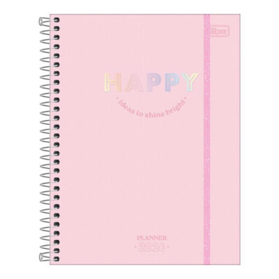 Agenda Planner Espiral Happy 347060 Sortido