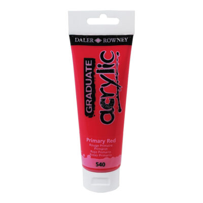 Tinta Graduate Acrílica 120ml - Vermelho Primário Tinta Graduate Acrílica 120ml - Vermelho Primário
