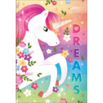 Caderno 1/4 Pequeno Brochura Costurado Sem Mola 48 Folhas Blink - Estampas Sortidas