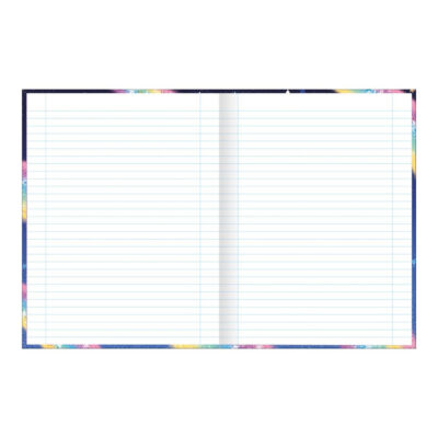 Caderno Brochura Costurado Sem Mola Universitário Grande Capa Dura 80 Folhas Blink – Estampas Sortid