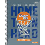 Caderno Espiral Universitário Grande Capa Dura 320 Folhas 20 Matérias Show - Estampas Sortidas