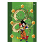 Caderno Brochura Costurado Sem Mola Universitário Grande Capa Dura 80 Folhas Dragon Ball - Estampas Caderno Brochura Costurado Sem Mola Universitário Grande Capa Dura 80 Folhas Dragon Ball - Estampas