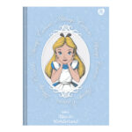 Caderno Brochura Costurado Sem Mola Universitário Grande Capa Dura 80 Folhas Alice In Wonderland- es Caderno Brochura Costurado Sem Mola Universitário Grande Capa Dura 80 Folhas Alice In Wonderland- es