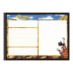 Caderno De Desenho E Cartografia Espiral 60 Folhas Dragon Ball - Estampas Sortidas Caderno De Desenho E Cartografia Espiral 60 Folhas Dragon Ball - Estampas Sortidas