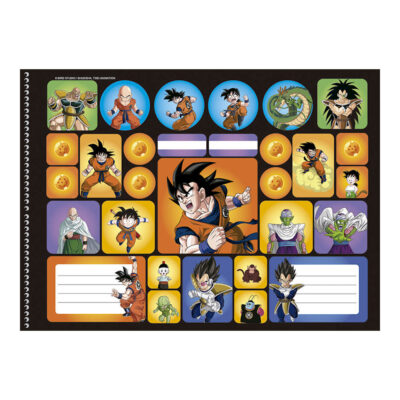 Caderno De Desenho E Cartografia Espiral 60 Folhas Dragon Ball – Estampas Sortidas