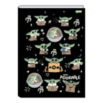 Caderno Brochura Costurado Sem Mola Universitário Grande Capa Dura 80 Folhas Grogu - Estampas Sortid Caderno Brochura Costurado Sem Mola Universitário Grande Capa Dura 80 Folhas Grogu - Estampas Sortid