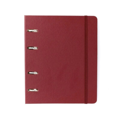 Fichário Caderno Argolado Criativo Office Duo A5 - Vermelho Quente