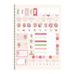 Caderno Espiral Colegial Médio Capa Dura 80 Folhas Moranguinho - Estampas Sortidas