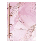 Fichário Caderno Argolado Colegial Com 4 Argolas Rosa Rosé - Estampas Sortidas Fichário Caderno Argolado Colegial Com 4 Argolas Rosa Rosé - Estampas Sortidas