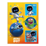 Caderno Brochura Costurado Sem Mola Universitário Grande Capa Dura 80 Folhas Astro - Estampas Sortid