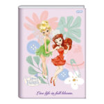Caderno 1/4 Pequeno Brochura Costurado Sem Mola Capa Dura 80 Folhas Fadas - Estampas Sortidas