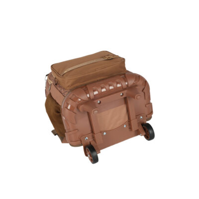 Mochila Com Rodinhas Capivara – Marrom