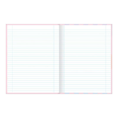 Caderno Brochura Costurado Sem Mola Universitário Grande Capa Dura 48 Folhas Happy – Cores Sortidas