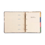 Fichário Espiral Criativo Office Pautado E Pontilhada A5 - lagoa - Cisne Floral Off White Fichário Espiral Criativo Office Pautado E Pontilhada A5 - lagoa - Cisne Floral Off White