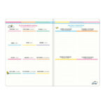 Planner Grampeado M7 Snoopy 2026 - Cores Sortidas