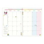 Planner Grampeado M7 Snoopy 2026 - Cores Sortidas