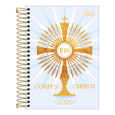 Agenda Espiral Bíblica 2026 - Estampas Sortidas