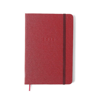 Agenda Planner Semanal 2026 - Vermelho Quente
