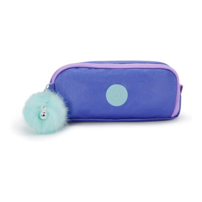 Estojo Kipling Gitroy Com 3 Divisórias - Cosmic Metallic