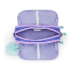 Estojo Kipling Gitroy Com 3 Divisórias - Cosmic Metallic