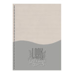 Caderno Espiral Universitário Grande Capa Dura 80 Folhas Cristo - Estampas Sortidas