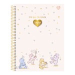 Caderno Espiral Colegial Médio Capa Dura 80 Folhas Ursinhos Carinhosos - Estampas Sortidas