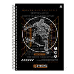 Caderno Espiral Universitário Grande Capa Dura 160 Folhas 10 Matérias Be Strong - Estampas Sortidas Caderno Espiral Universitário Grande Capa Dura 160 Folhas 10 Matérias Be Strong - Estampas Sortidas