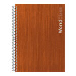 Caderno Espiral Universitário Grande Capa Dura 240 Folhas 15 Matérias World Class - Estampas Sortida