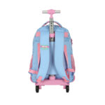 Mochilete Com Rodinhas Stitch - Rosa