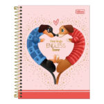 Caderno Espiral Colegial Médio Capa Dura 60 Folhas Brownie - Estampas Sortidas Caderno Espiral Colegial Médio Capa Dura 60 Folhas Brownie - Estampas Sortidas