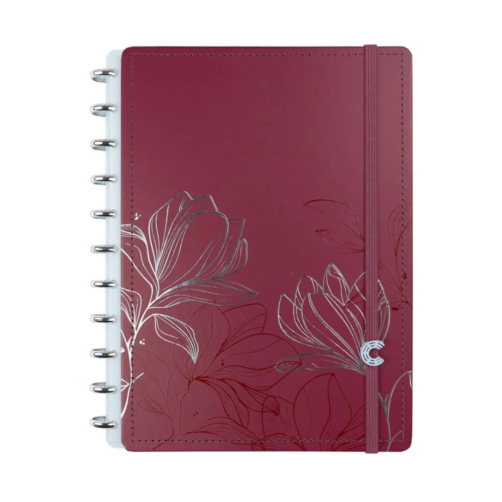 Caderno Inteligente Colegial Médio Espiral Com 80 Folhas - Bt Cherry Caderno Inteligente Colegial Médio Espiral Com 80 Folhas - Bt Cherry