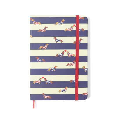 Caderneta Anotações 160 Folhas Sem Pauta Praia - Cachorros